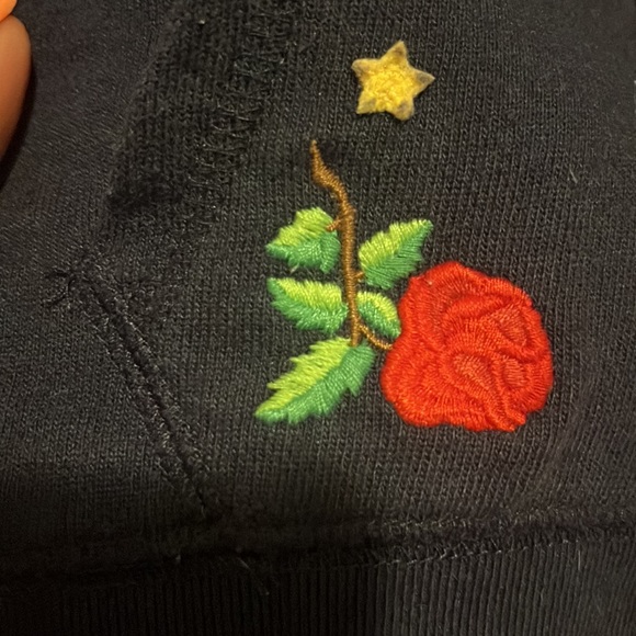 Used Ralph Lauren navy blue knit jacket toddler size3t - Picture 3 of 4